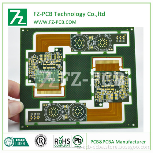 6 Layer Semi-Flexi Rigid-Flexi FPC Flexi PCB